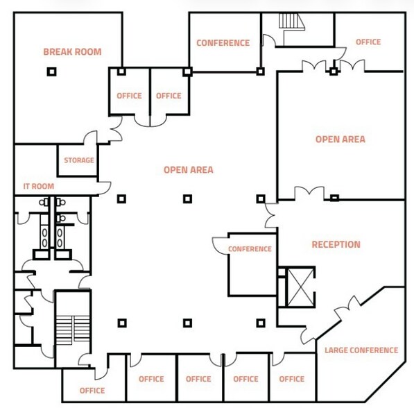 More Photos Of 1370 India St, San Diego Loft Creative Space For Lease