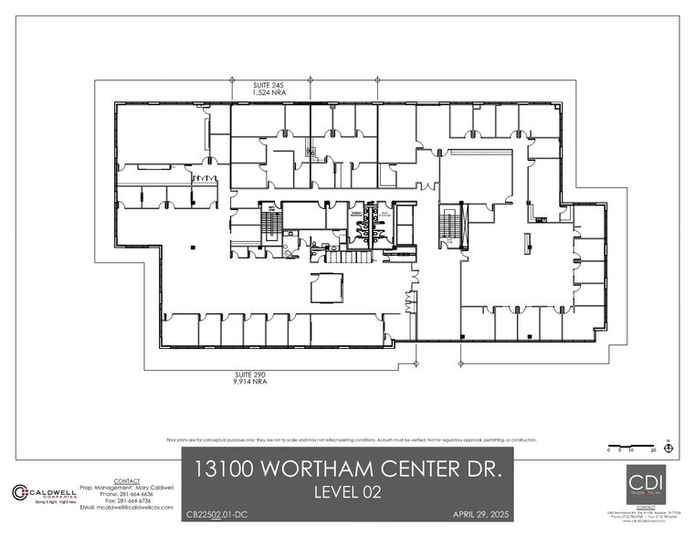 More Photos Of 13100 Wortham Center Dr, Houston Office For Lease