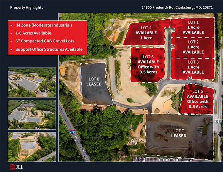 More Photos Of 24600 Frederick Rd, Clarksburg Land For Lease