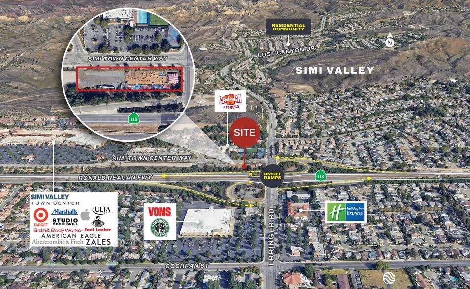 More Photos Of SWC of Erringer Rd & Simi Town Center Way, Simi Valley General Retail For Lease