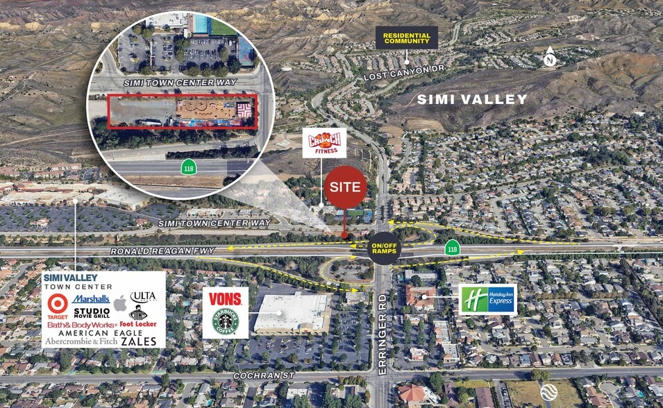 More Photos Of SWC of Erringer Rd & Simi Town Center Way, Simi Valley General Retail For Lease