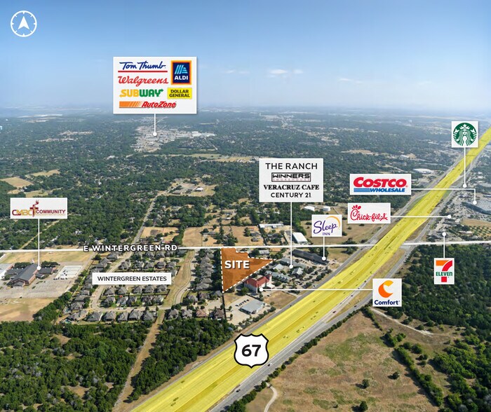 More Photos Of 1038 E Wintergreen Rd, Cedar Hill Land For Sale