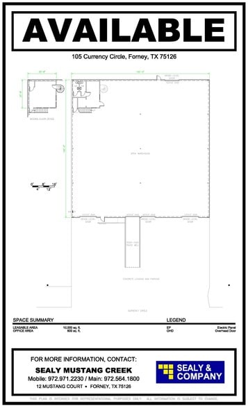 More Photos Of 12063 Currency Cir, Forney Warehouse For Lease