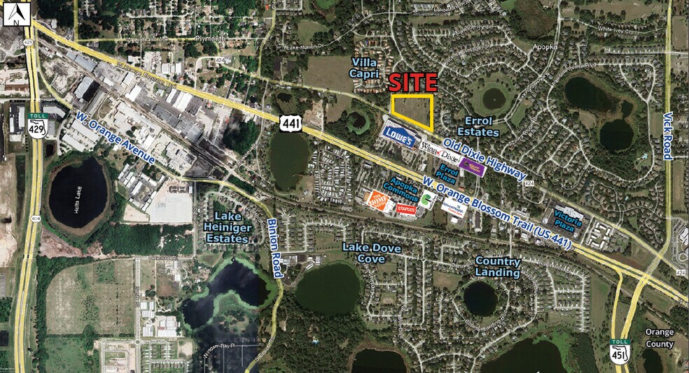 More Photos Of 1791 Old Dixie Hwy, Apopka Land For Sale