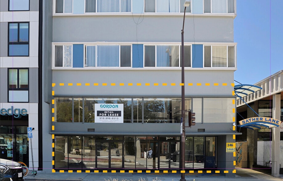 Primary Photo Of 2470 Bancroft Way, Berkeley Storefront Retail Office For Lease