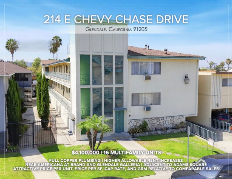 Primary Photo Of 214 E Chevy Chase Dr, Glendale Apartments For Sale