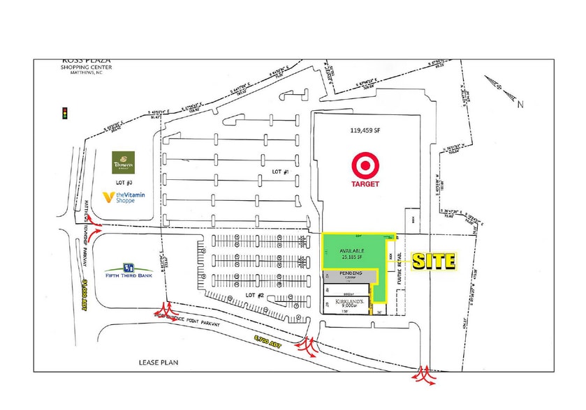More Photos Of 1834 Matthews Township Pky, Matthews Freestanding For Lease