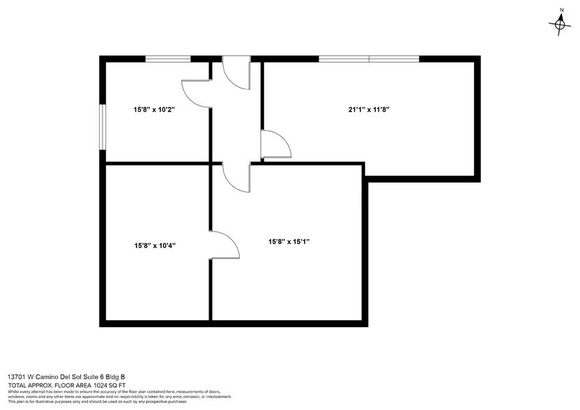 More Photos Of 13711 W Camino Del Sol, Sun City West Medical For Lease