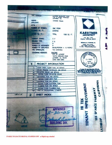 More Photos Of 141-201 D'Arcy Pky, Lathrop Warehouse For Sale