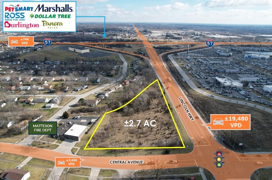 More Photos Of 1021 Central Ave, Matteson Land For Sale