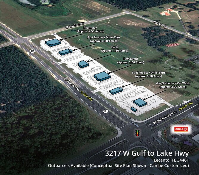 More Photos Of 3217 W Gulf To Lake Hwy, Lecanto Land For Lease