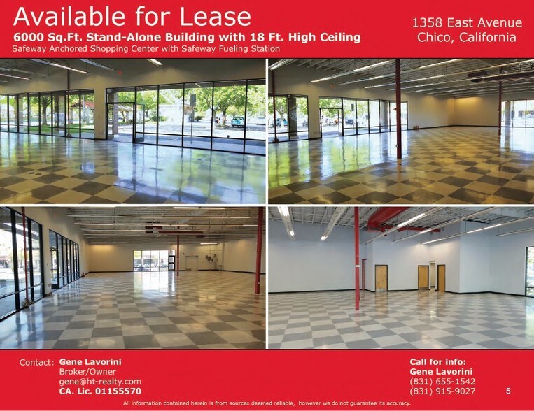 More Photos Of 1358 East Ave, Chico Freestanding For Lease