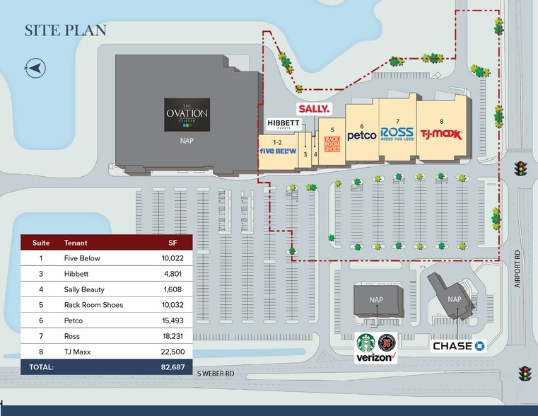 More Photos Of 351-375 S Weber Rd, Romeoville Storefront For Sale