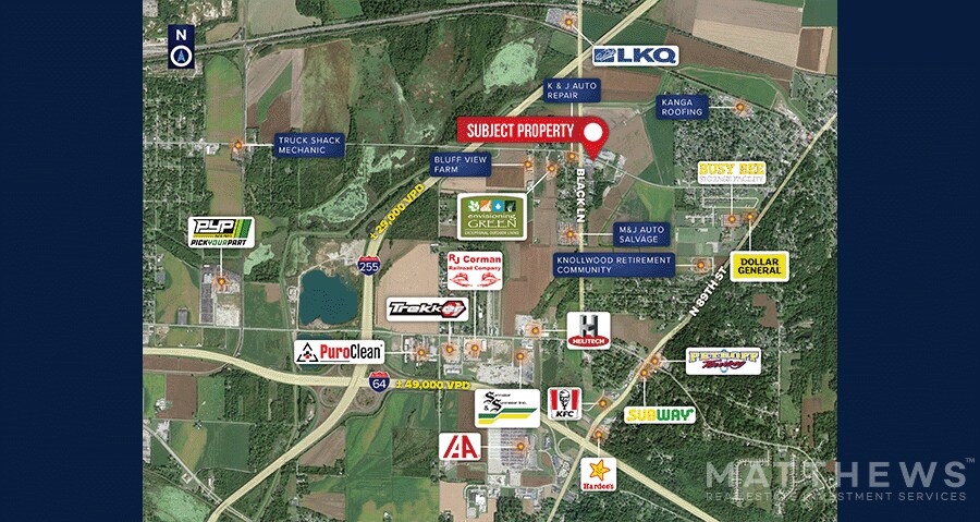 More Photos Of 1880 Black Ln, Caseyville Warehouse For Lease