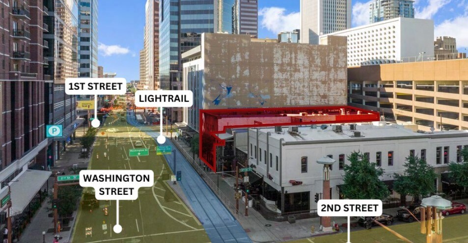 Primary Photo Of 122-126 E Washington St, Phoenix General Retail For Sale