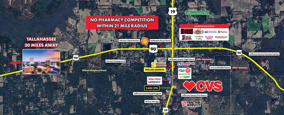 More Photos Of 1390 S Jefferson St, Monticello Drugstore For Sale