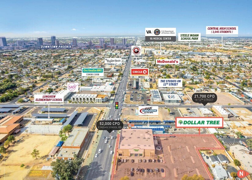 More Photos Of 1240 E Indian School Rd, Phoenix Freestanding For Sale