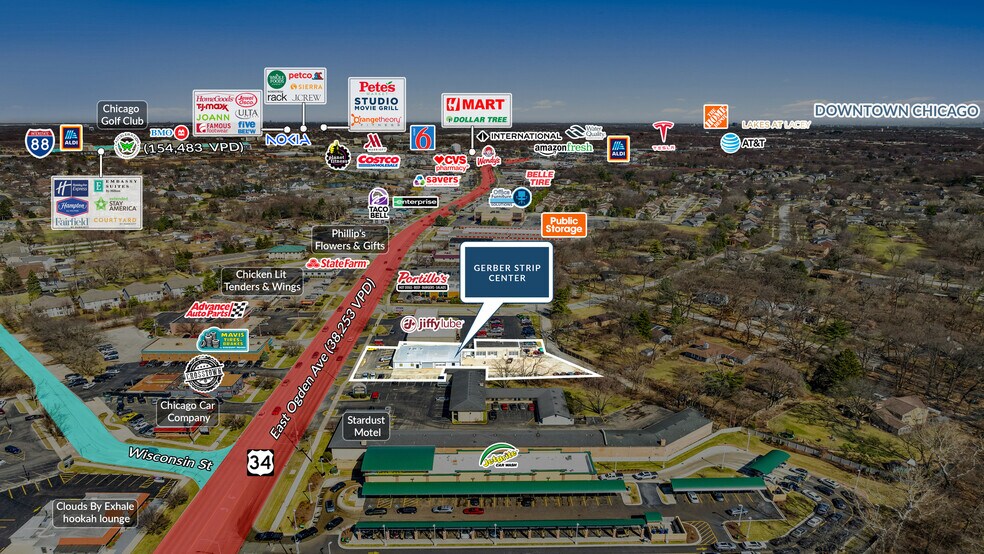 More Photos Of 900-914 Ogden Ave, Naperville Storefront For Sale