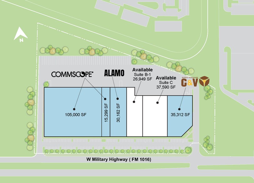 More Photos Of 4101 W Military Hwy, McAllen Warehouse For Lease