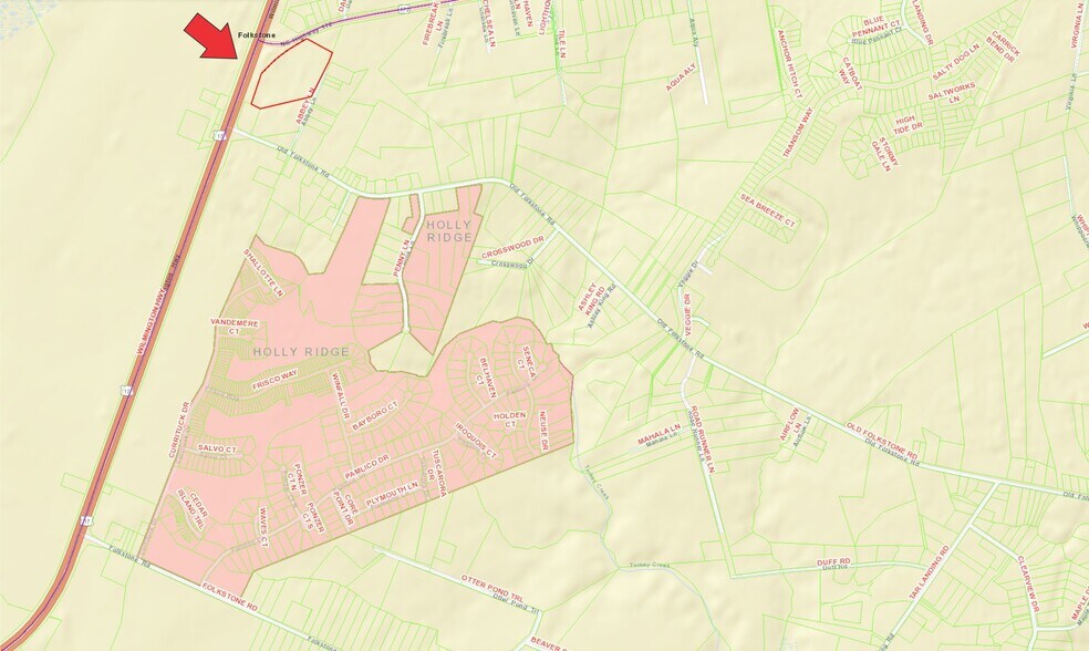 More Photos Of US 17 & NC 172 Wilmington Hwy, Holly Ridge Land For Sale