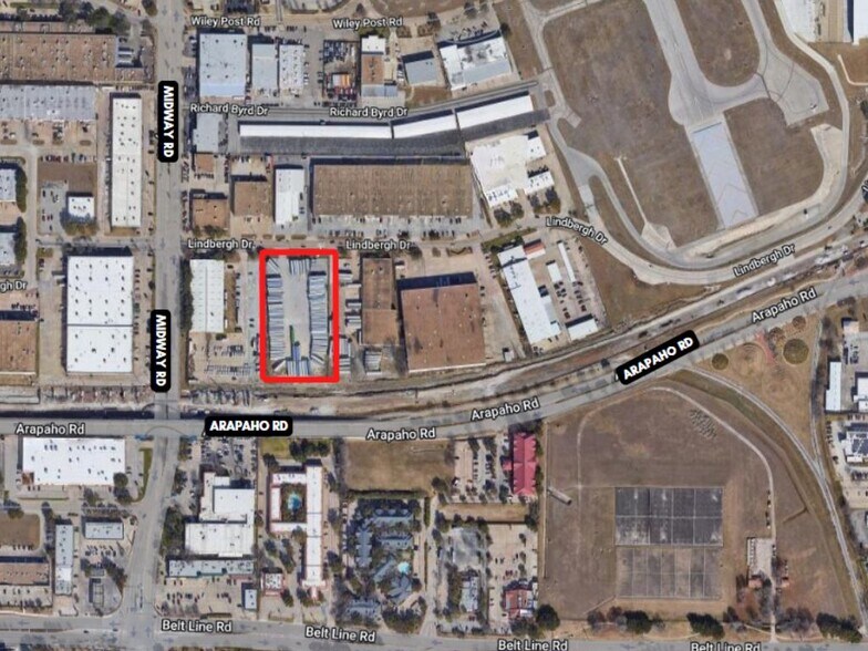 Primary Photo Of 4200 Lindbergh Dr, Addison Land For Lease