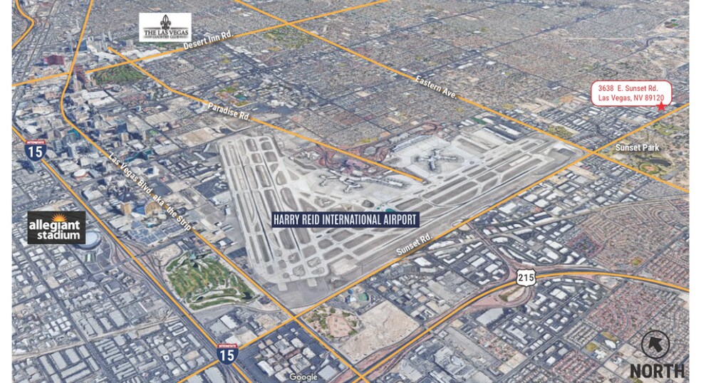 More Photos Of 3638 E Sunset Rd, Las Vegas Light Distribution For Lease