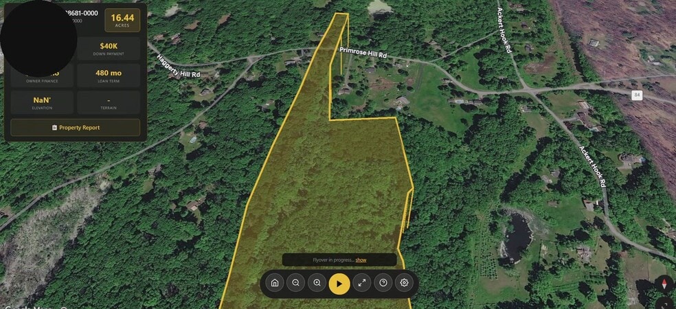 Primary Photo Of 28 Primrose Hill Road Rd, Rhinebeck Land For Sale