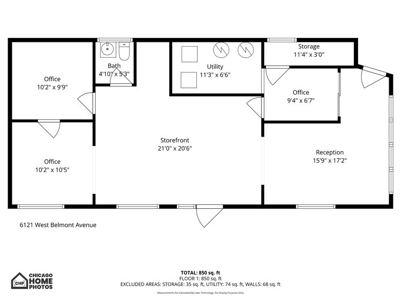 More Photos Of 6121 W Belmont Ave, Chicago Storefront Retail Residential For Sale