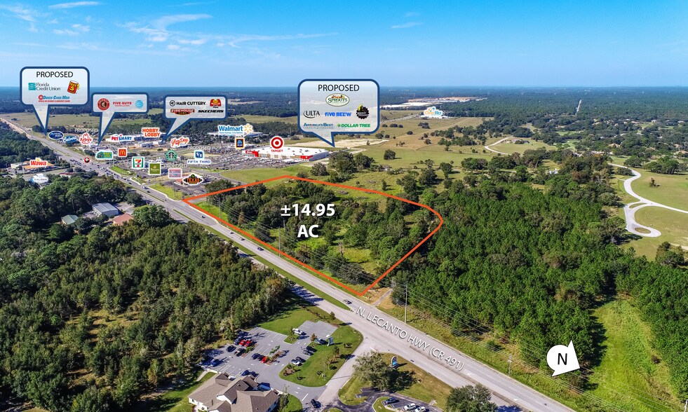 Primary Photo Of 00 N Lecanto Hwy, Lecanto Land For Sale