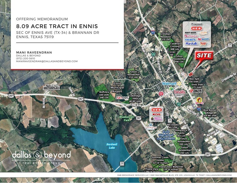 Primary Photo Of State Highway 34, Ennis Land For Sale