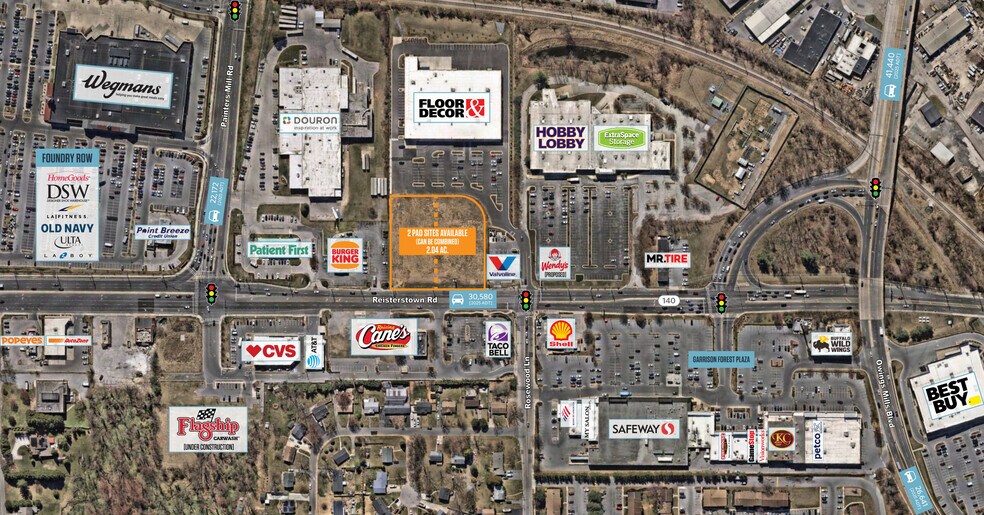 More Photos Of 10246 Reisterstown Rd, Owings Mills Land For Lease
