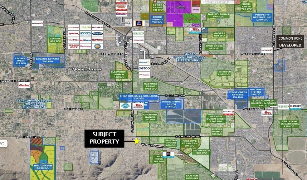 More Photos Of Hunt Hwy & Ellsworth Rd, Queen Creek Freestanding For Lease