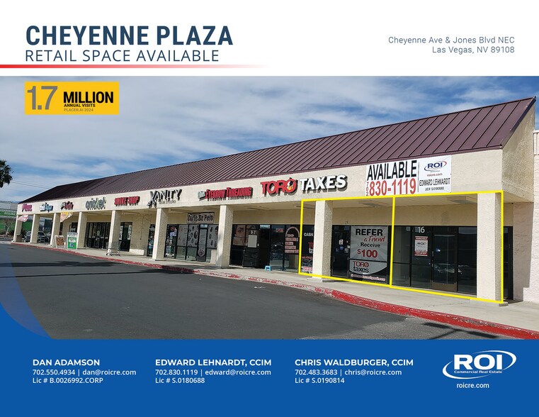 Primary Photo Of Cheyenne Ave & Jones Blvd, Las Vegas General Retail For Lease