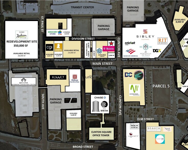 More Photos Of 9-17 Clinton Ave S, Rochester Storefront For Lease