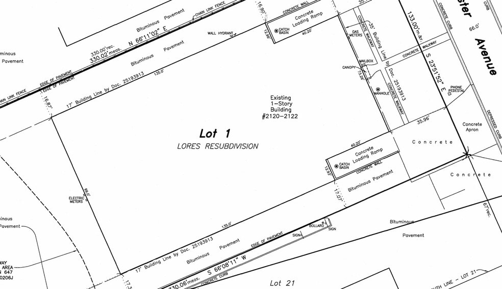 More Photos Of 2120 Foster Ave, Wheeling Warehouse For Sale