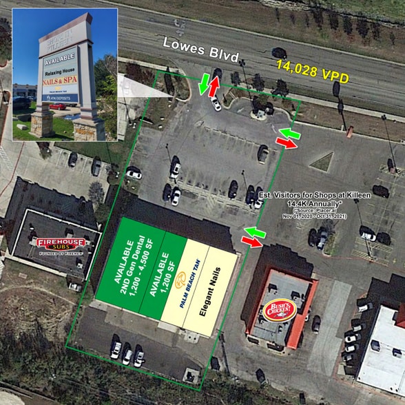 More Photos Of 1100 Lowes Blvd, Killeen Storefront Retail Office For Lease
