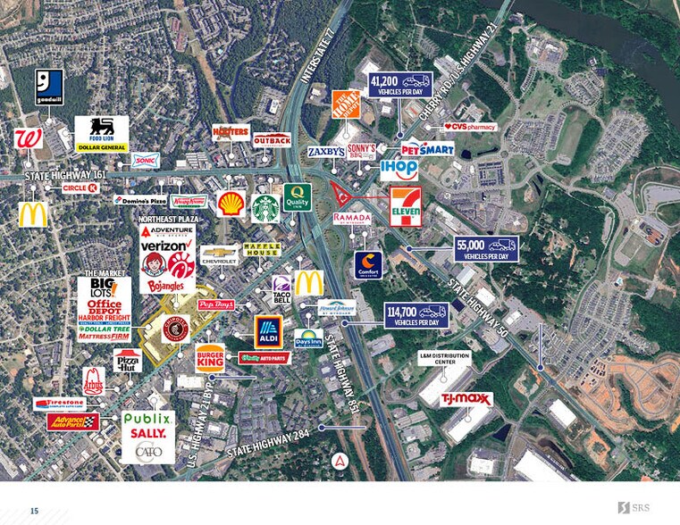 More Photos Of 2751 Cherry Rd, Rock Hill Service Station For Lease