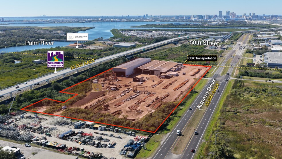 Primary Photo Of 5205 E Adamo Dr, Tampa Land For Sale