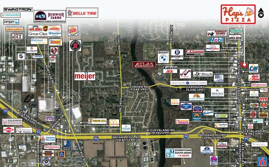 More Photos Of 52238 Indiana State Route 933, South Bend Fast Food For Sale