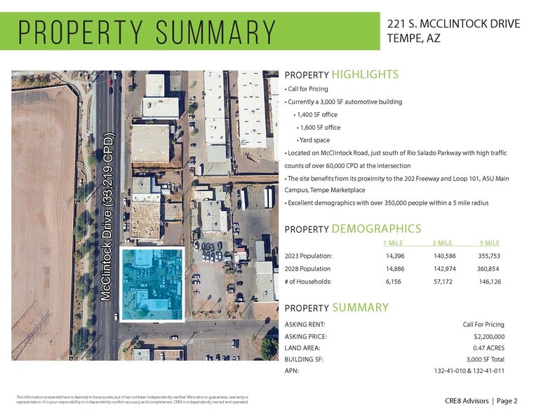 More Photos Of 221 S McClintock Dr, Tempe Warehouse For Sale