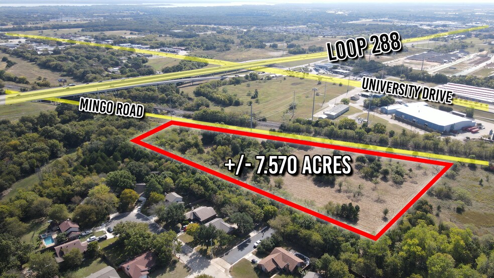 More Photos Of 3145 Mingo Rd, Denton Land For Sale