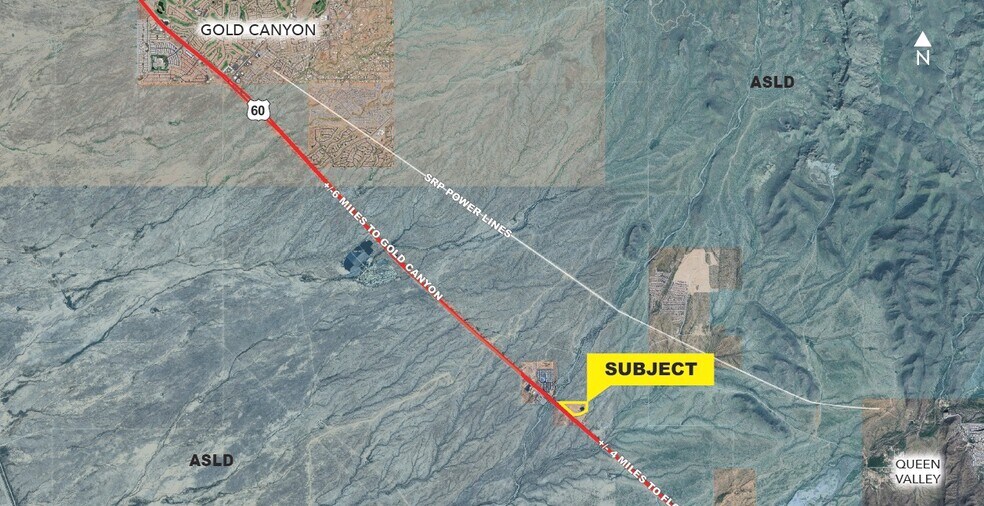 More Photos Of N Of US Rte 60 & E El Camino Viejo Intersection, Gold Canyon Land For Sale