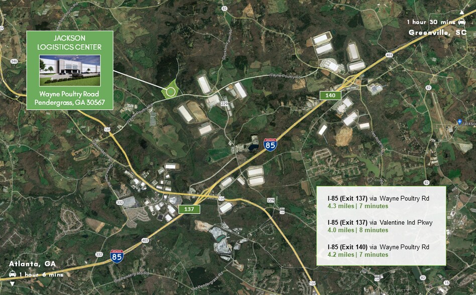 More Photos Of 1725 & 1727 Wayne Poultry Road, Pendergrass Land For Sale