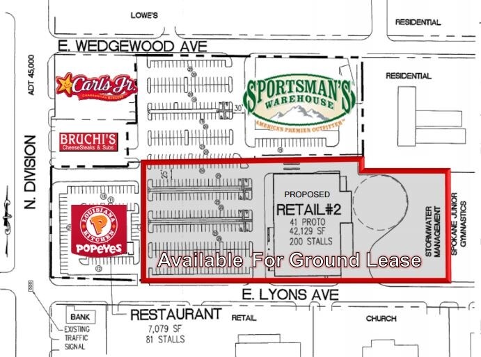 More Photos Of 6720 N Division St, Spokane Land For Lease