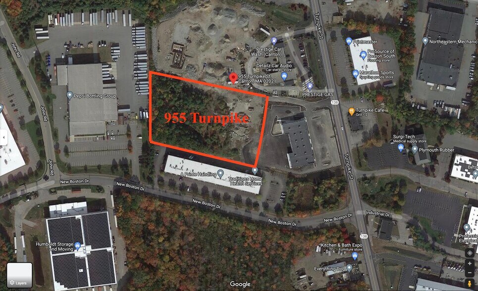 More Photos Of 955 Turnpike St, Canton Land For Lease