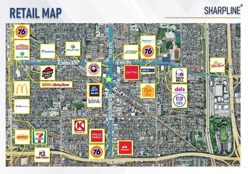 More Photos Of 16211 Bellflower Blvd, Bellflower Freestanding For Sale