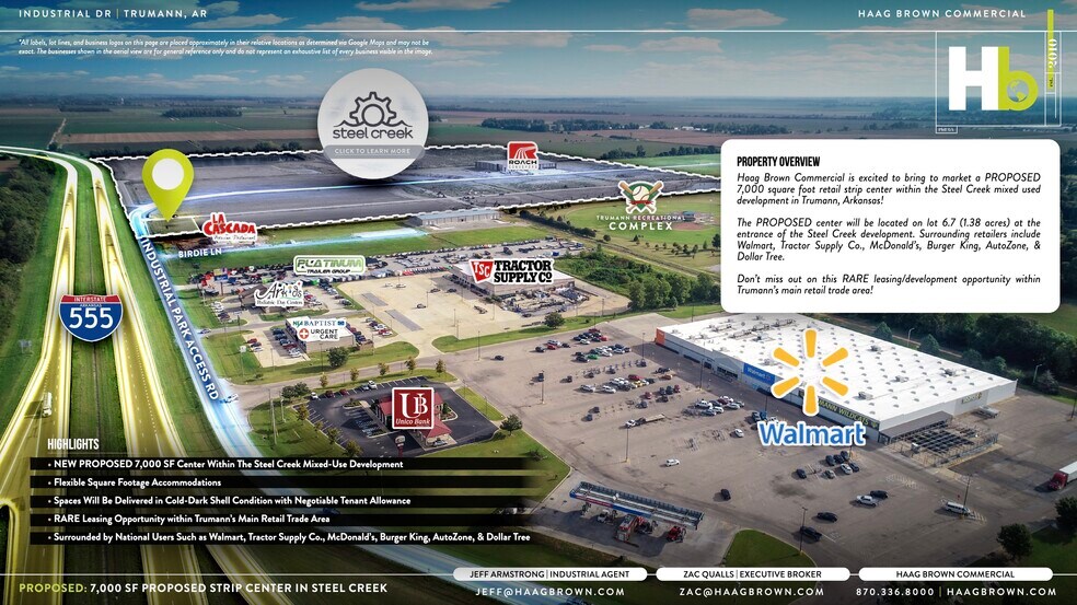 More Photos Of Industrial Dr., Trumann Storefront For Lease