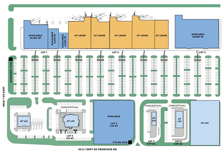 Primary Photo Of Expy 83 & Mile 1 1/2 East, Mercedes Unknown For Lease