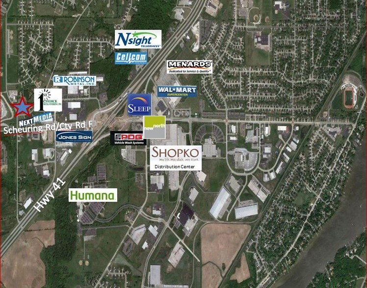 More Photos Of 1700 Sand Acres Dr, De Pere Storefront Retail Office For Lease