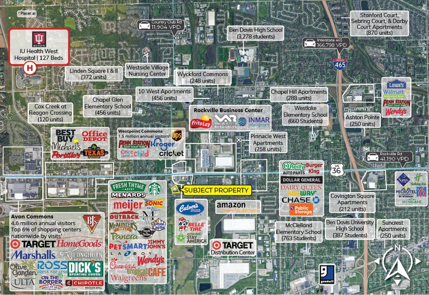 More Photos Of 120 S Country Club Rd, Indianapolis General Retail For Sale